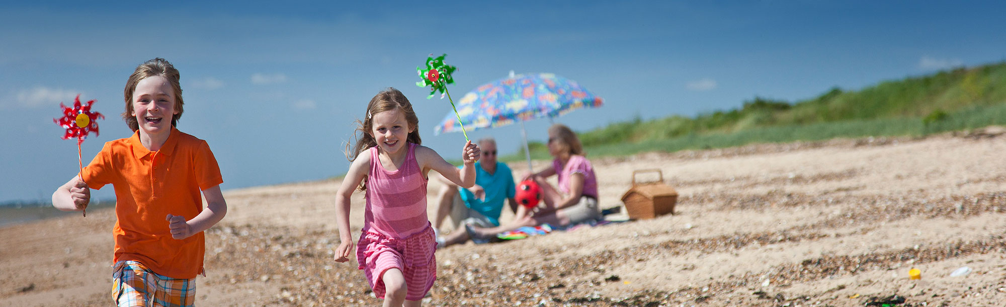 Holidays in Essex - Visit the beach
