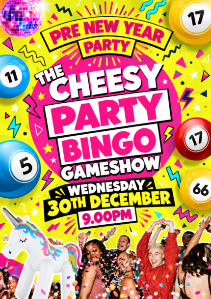 Cheesy Party Bingo